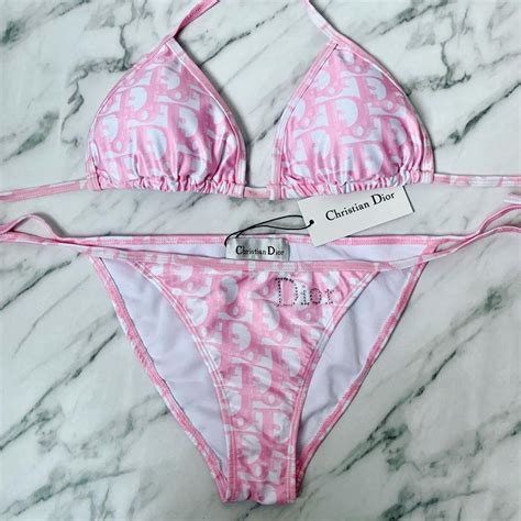 pink christian dior bathing suit|dior bikini dupe.